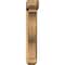 Ekena Millwork Funston Craftsman Rough Sawn Bracket w/ Offset Brace, Western Red Cedar, 6"W x 22"D x 34"H BKT0604X22X34FST04RWR - alternate 3